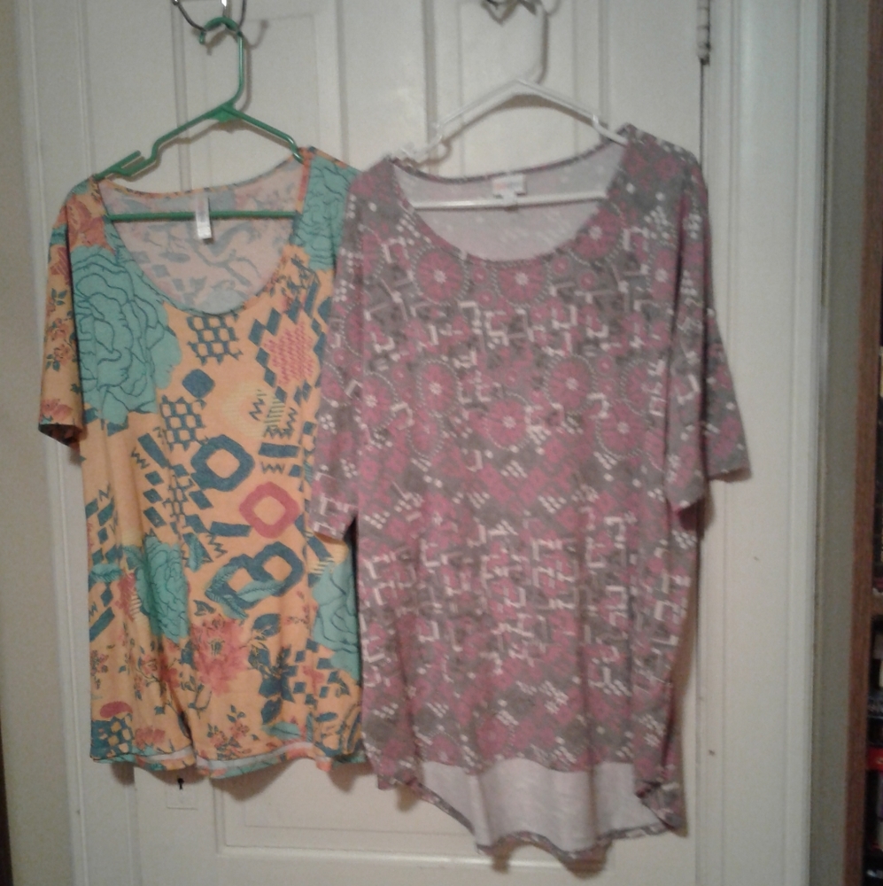 2- LuLaRoe Blouses